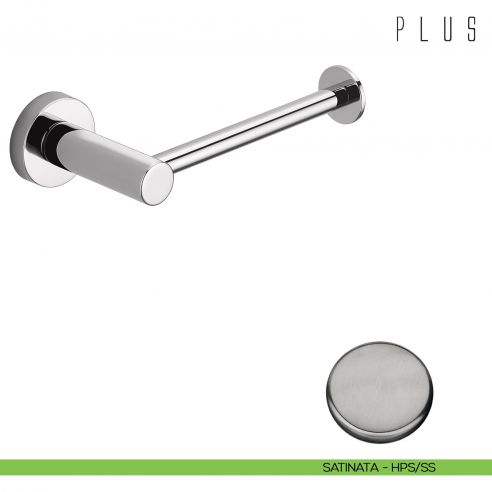 Porta rotolo Colombo Design Plus zirconium stainless steel HPS