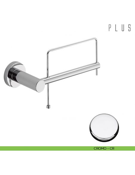 Porta rotolo Colombo Design Plus CROMO DESTRO