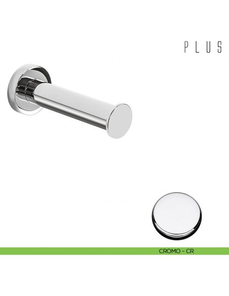 Porta rotolo Colombo Design Plus W4992 cromo