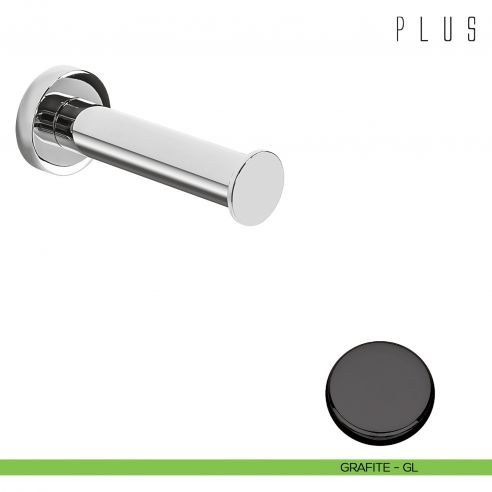 Porta rotolo Colombo Design Plus W4992 GRAFITE
