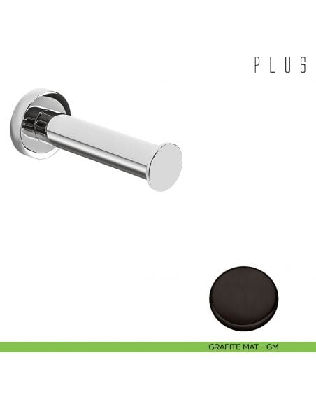 Porta rotolo Colombo Design Plus W4992 GRAFITE MAT