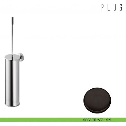 Porta scopino a muro Colombo Design Plus GRAFITE MAT