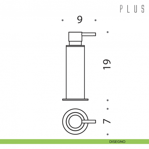 Spandisapone da appoggio Colombo Design Plus disegno