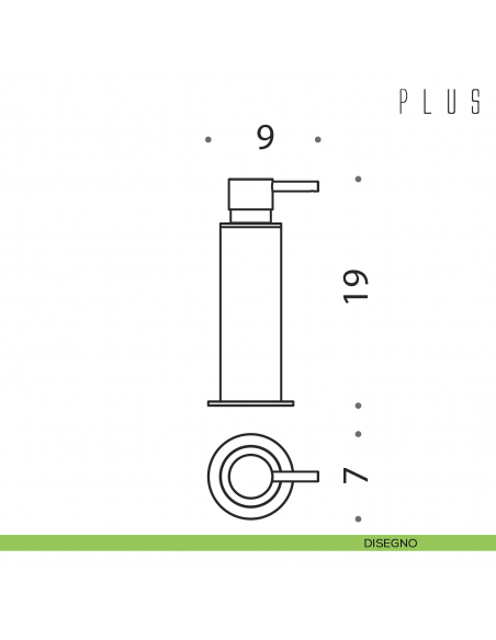 Spandisapone da appoggio Colombo Design Plus disegno