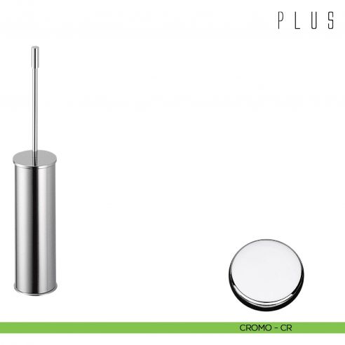 Porta scopino da appoggio Colombo Design Plus cromo