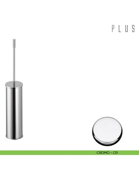 Porta scopino da appoggio Colombo Design Plus cromo