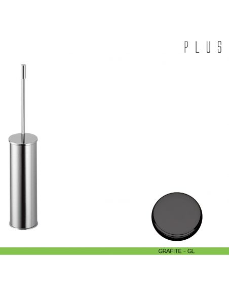 Porta scopino da appoggio Colombo Design Plus GRAFITE