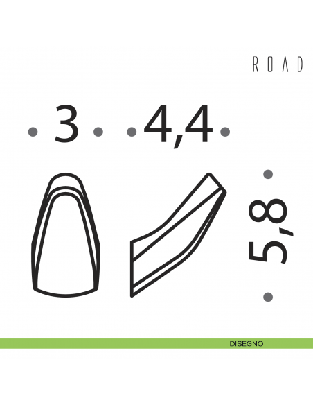 Portabito Colombo Design Road MO17 disegno