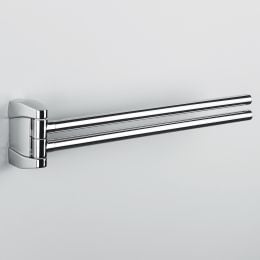 Porta salvietta doppio a snodo Colombo Design Road B8012