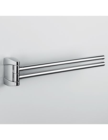 Porta salvietta doppio a snodo Colombo Design Road B8012