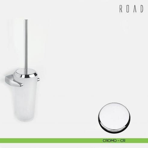 Porta scopino sospeso Colombo Design Road B8007 cromo