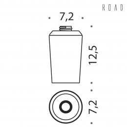 Contenitore per spandisapone Colombo Design Road B9379
