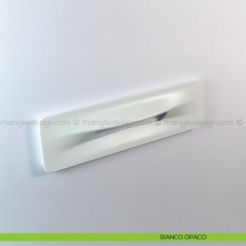 Maniglia incasso per mobile Confalonieri MB09145 bianco opaco