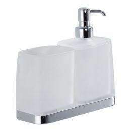 Porta bicchiere e spandisapone Colombo Design Time