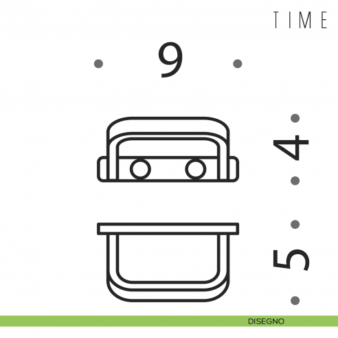 Portabito Colombo Design Time disegno