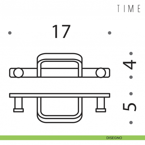 Portabito Colombo Design Time disegno