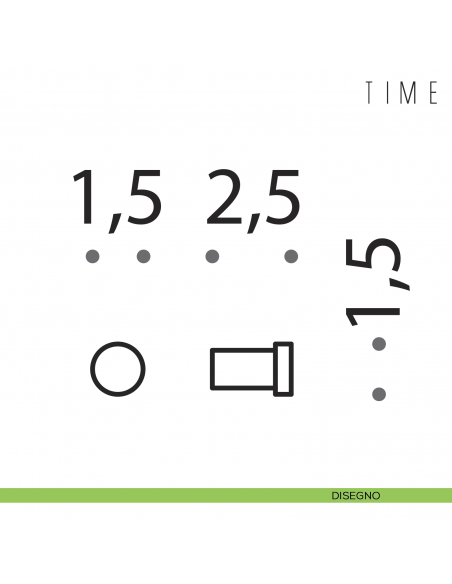 Portabito Colombo Design Time disegno