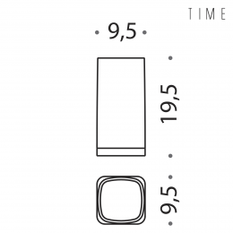 Scovolo con base Colombo Design Time W4250