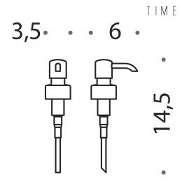 Pompetta per spandisapone Colombo Design Time B9356