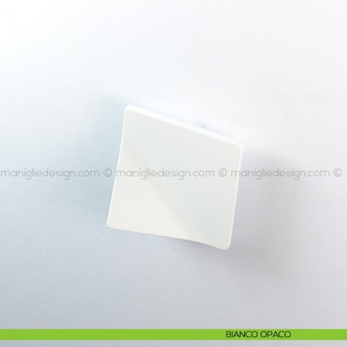 Maniglia per mobile Confalonieri MB09142 bianco opaco
