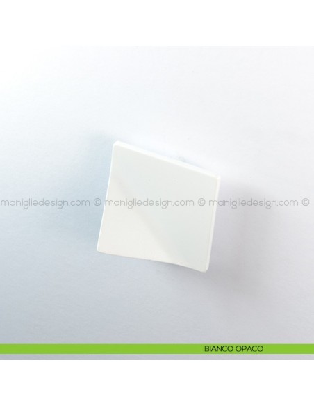 Maniglia per mobile Confalonieri MB09142 bianco opaco