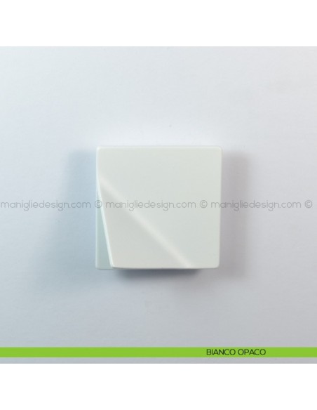 Maniglia per mobile Confalonieri MB09142 bianco opaco