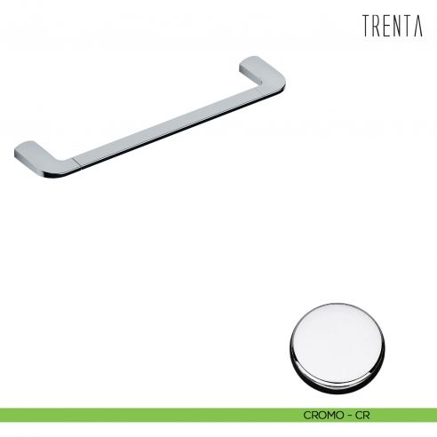 Porta salvietta Colombo Design serie Trenta 36,6 cm cromo