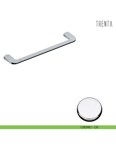 Porta salvietta Colombo Design serie Trenta 36,6 cm cromo