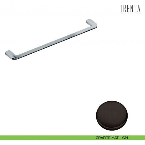 Porta salvietta Colombo Design serie Trenta 49,6 cm grafite mat