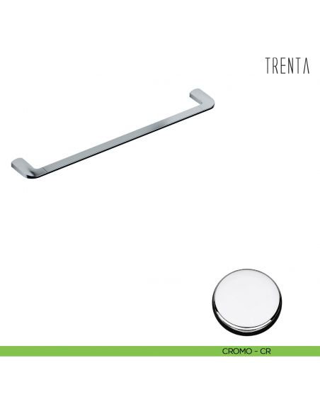 Porta salvietta Colombo Design serie Trenta 49,6 cm cromo