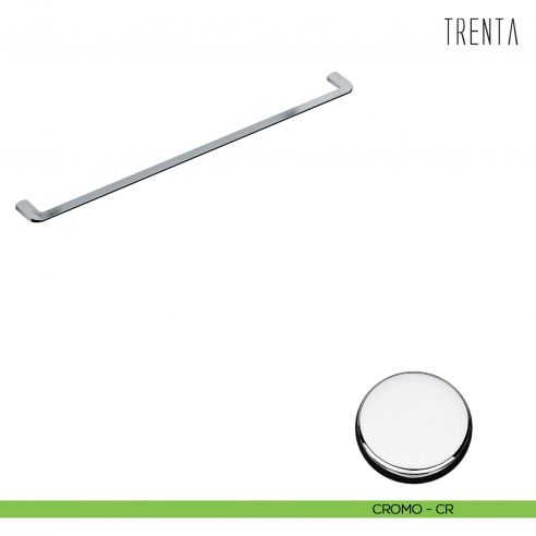 Porta salvietta Colombo Design serie Trenta 82,8 cm cromo