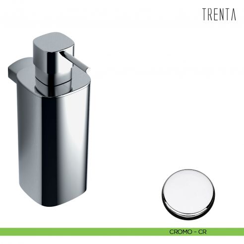 Spandisapone d'appoggio Colombo Design serie Trenta cromo