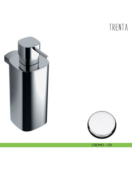 Spandisapone d'appoggio Colombo Design serie Trenta cromo