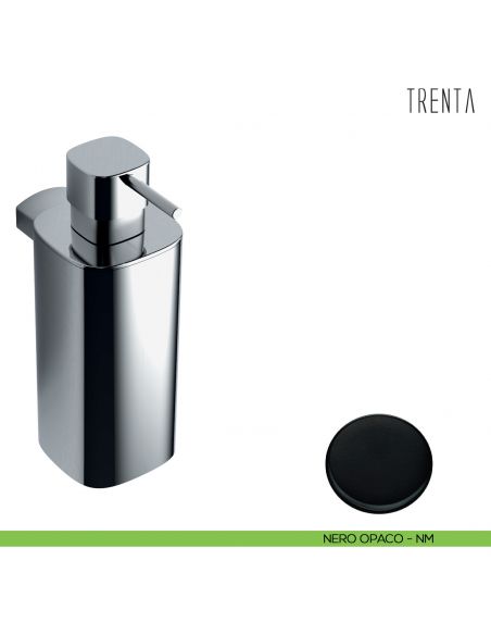 Spandisapone d'appoggio Colombo Design serie Trenta neromat