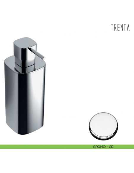 Spandisapone d'appoggio Colombo Design serie Trenta cromo