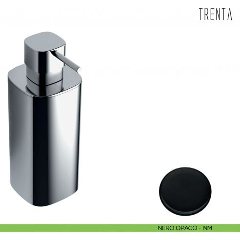 Spandisapone d'appoggio Colombo Design serie Trenta neromat