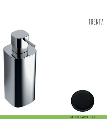 Spandisapone d'appoggio Colombo Design serie Trenta neromat