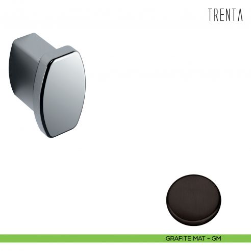 Appenditutto a parete Colombo Design serie Trenta grafite mat