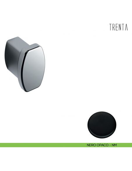 Appenditutto a parete Colombo Design serie Trenta neromat