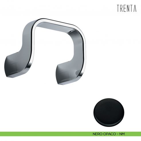 Appenditutto ad anello Colombo Design serie Trenta neromat