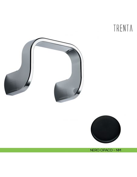 Appenditutto ad anello Colombo Design serie Trenta neromat