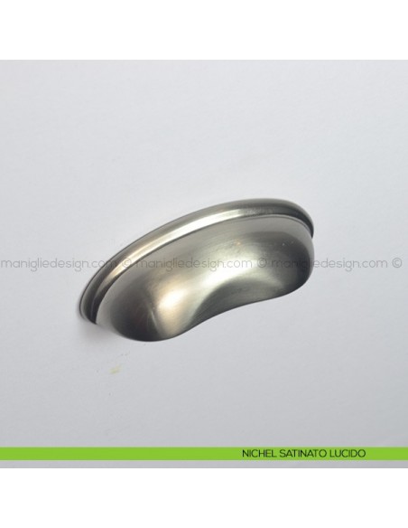 Maniglia per mobile Confalonieri MB00886 nichel satinato lucido