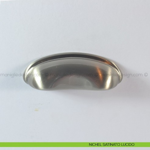 Maniglia per mobile Confalonieri MB00886 nichel satinato lucido