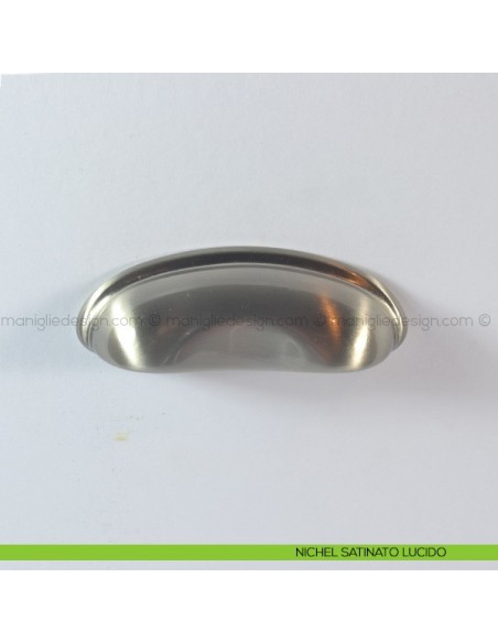 Maniglia per mobile Confalonieri MB00886 nichel satinato lucido