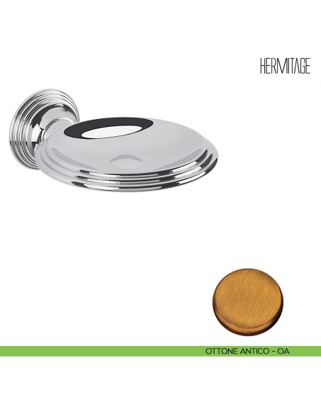 Porta sapone Colombo Design Hermitage B3301 ottone antico