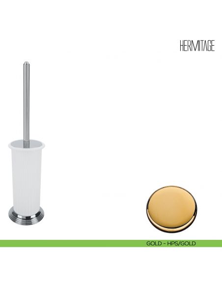 Porta scopino d'appoggio Colombo Design Hermitage B3306 HPS gold