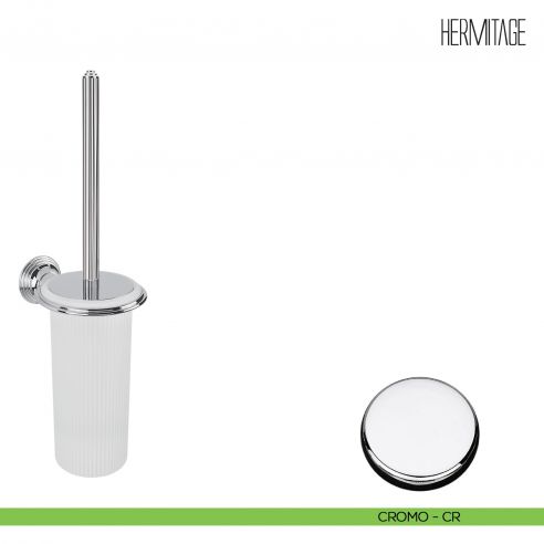 Porta scopino sospeso Colombo Design Hermitage B3307 cromo