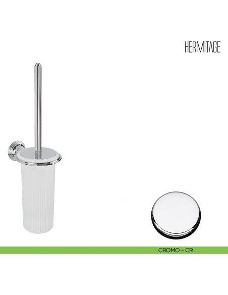 Porta scopino sospeso Colombo Design Hermitage B3307 cromo