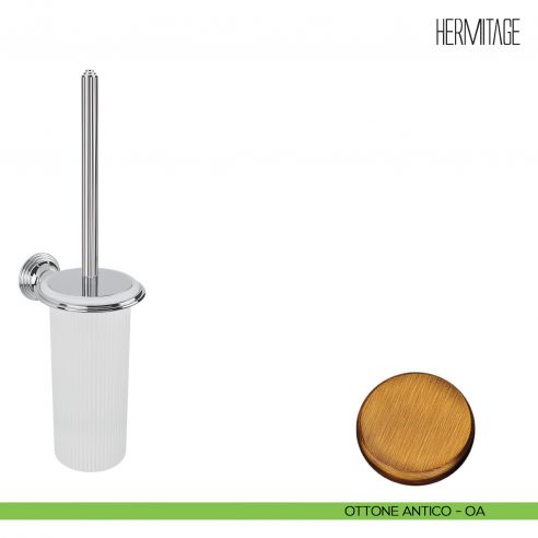 Porta scopino sospeso Colombo Design Hermitage B3307 ottone antico