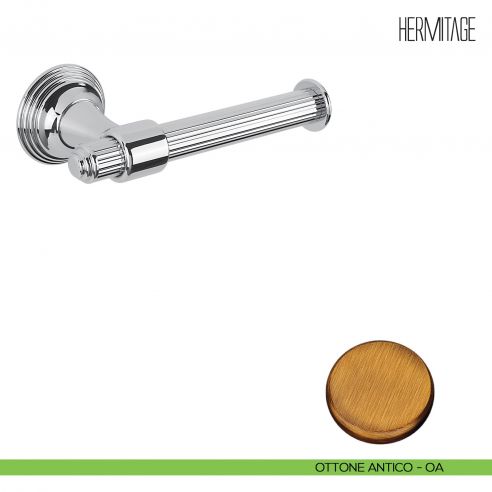 Porta rotolo Colombo Design Hermitage B3308 ottone antico